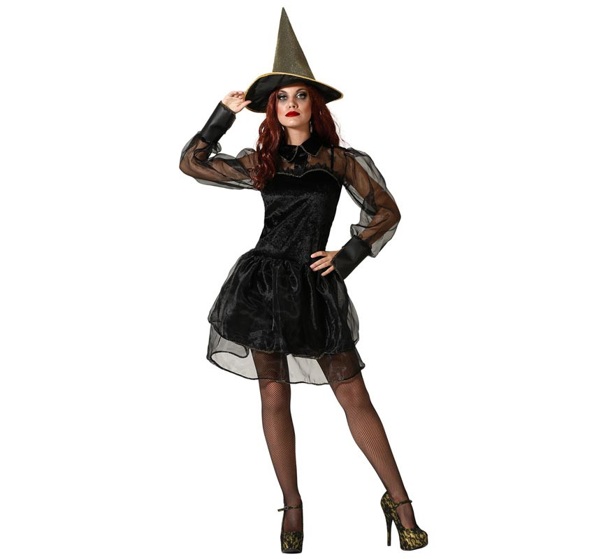 Black Witch Costume for Women