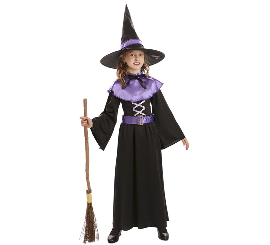 Purple Witch Costume for Girls