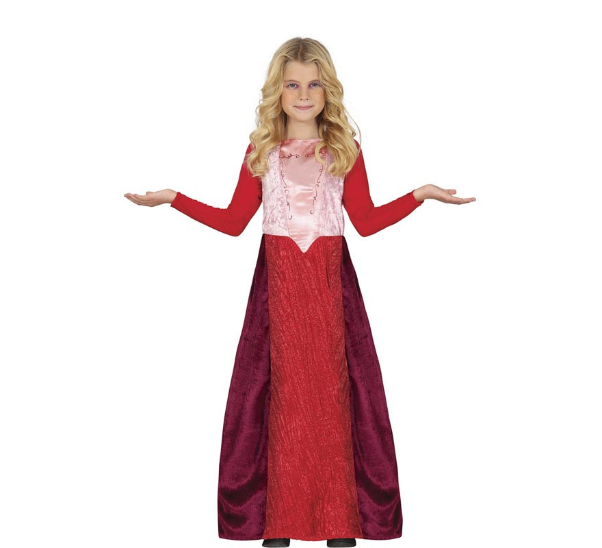 Red witch costume for girls