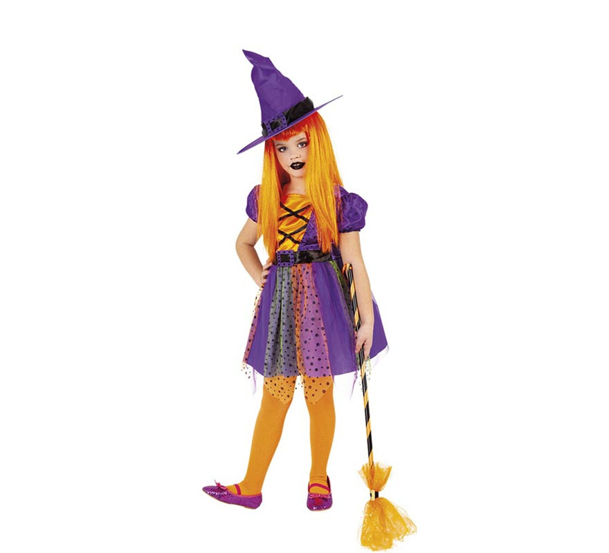 Superstar Purpy Witch Costume for Girls