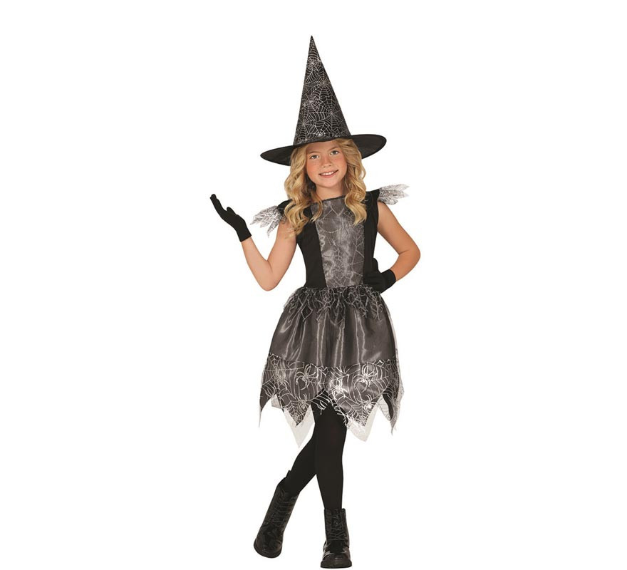 Spider Web Witch Costume for Girls