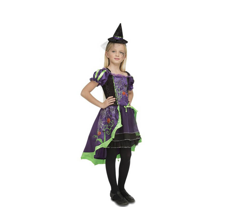 Disfraz de Brujita Halloween para niña