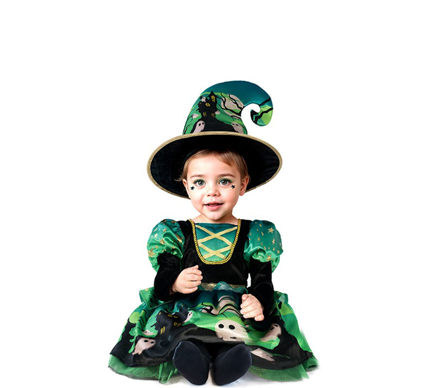 Green Witch Costume for Baby