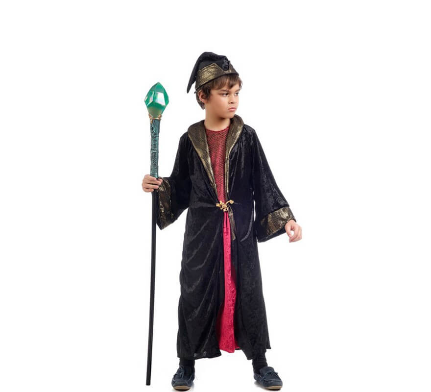 Disfraz de Brujo Aksar para niño