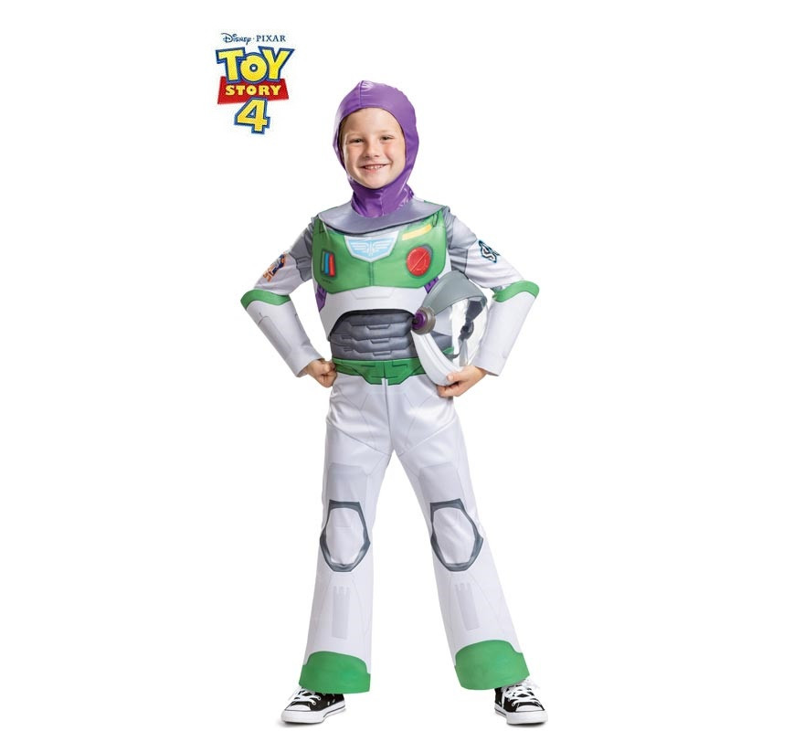 Disfraz de Buzz Lightyear Space Ranger Deluxe de Toy Story para niños