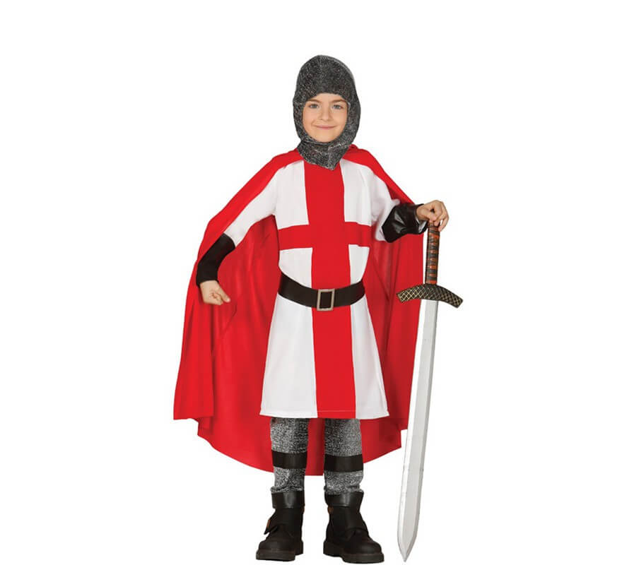 Disfraz de Caballero Cruzado para niño