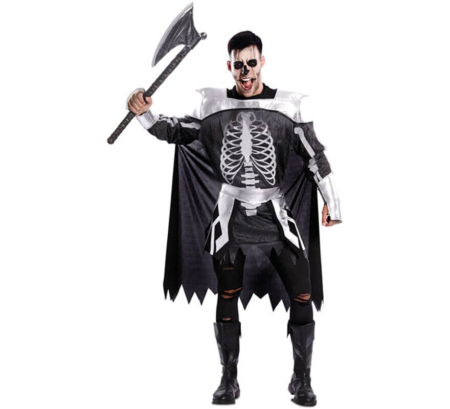 Disfraz de Caballero Medieval Esqueleto para hombre