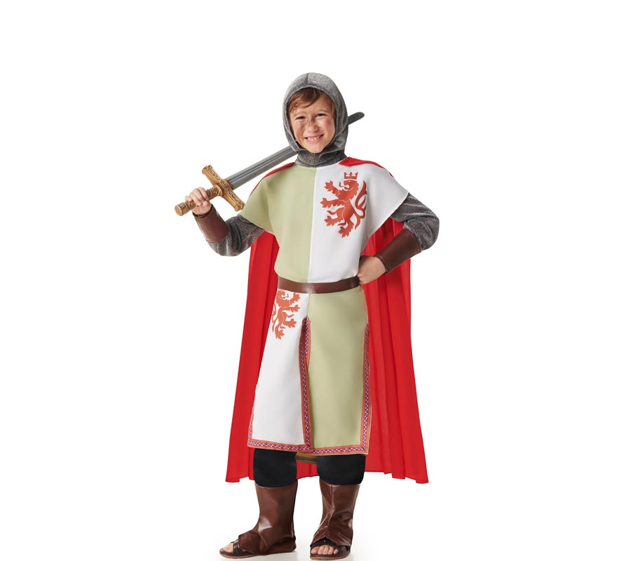 Medieval Knight Lion Costume for Kids