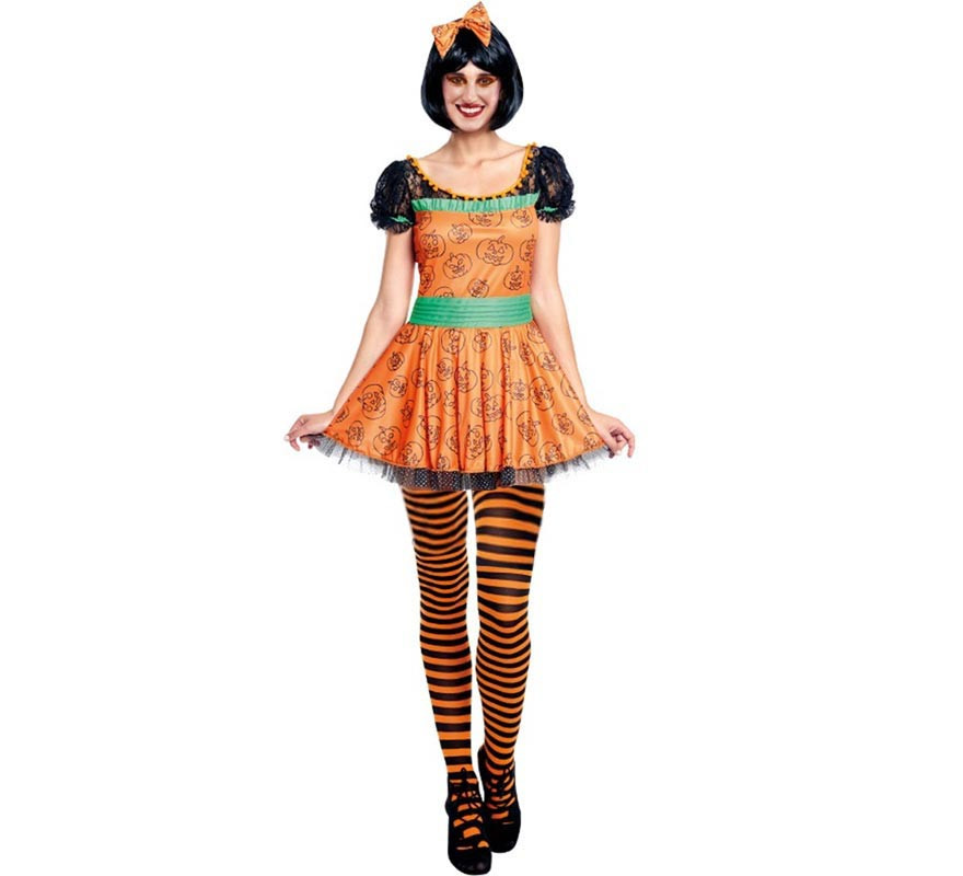 Pumpkin costume for women