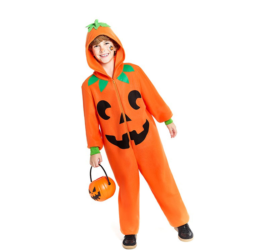 Smiling Pumpkin Costume for Boys