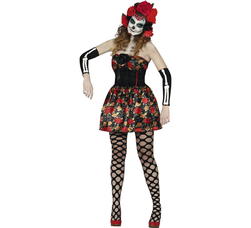 Women's Calavera Catrina costume for Halloween