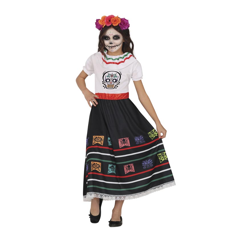 Calavera Catrina costume for girls