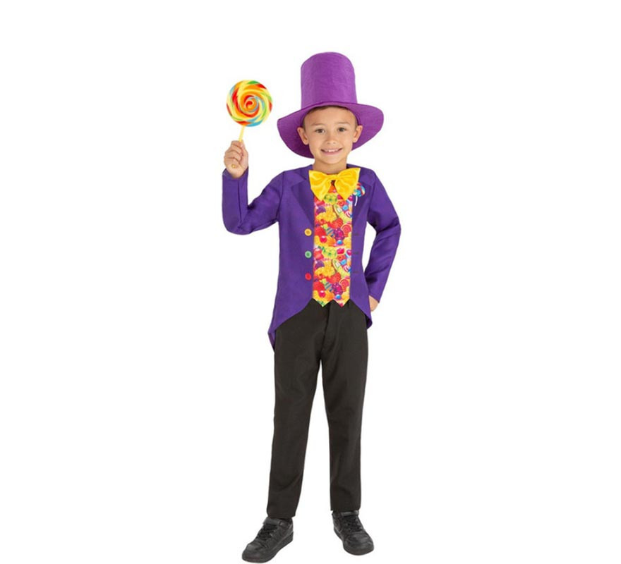  smiffys Candy Creator - Disfraz para niño de 10 a 12 años :  Ropa, Zapatos y Joyería