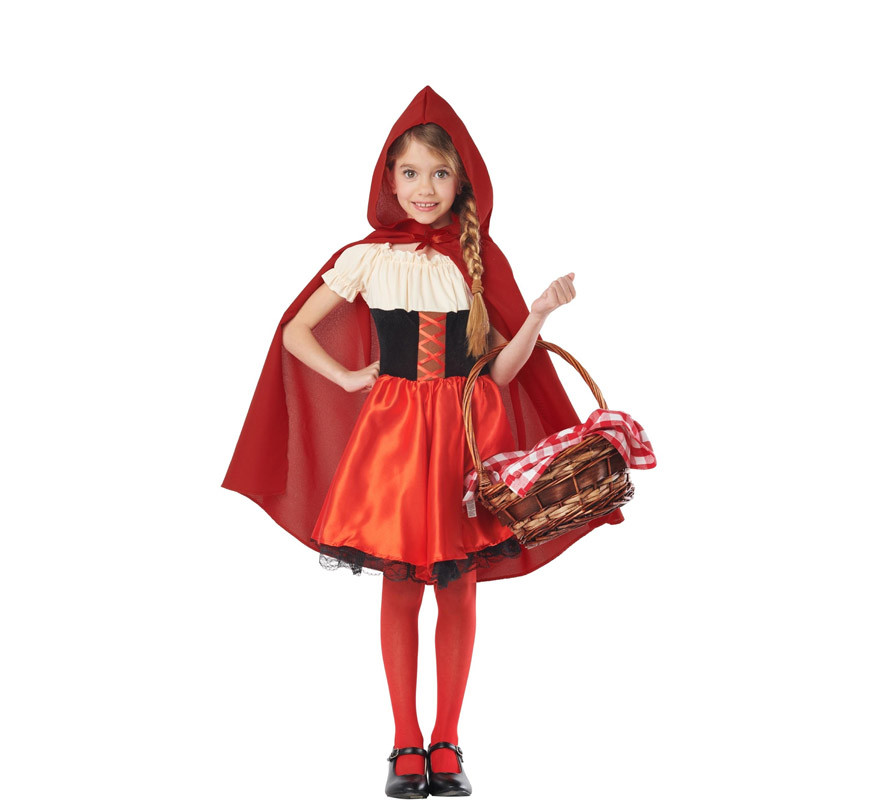 Disfraz de Caperucita Roja para niña