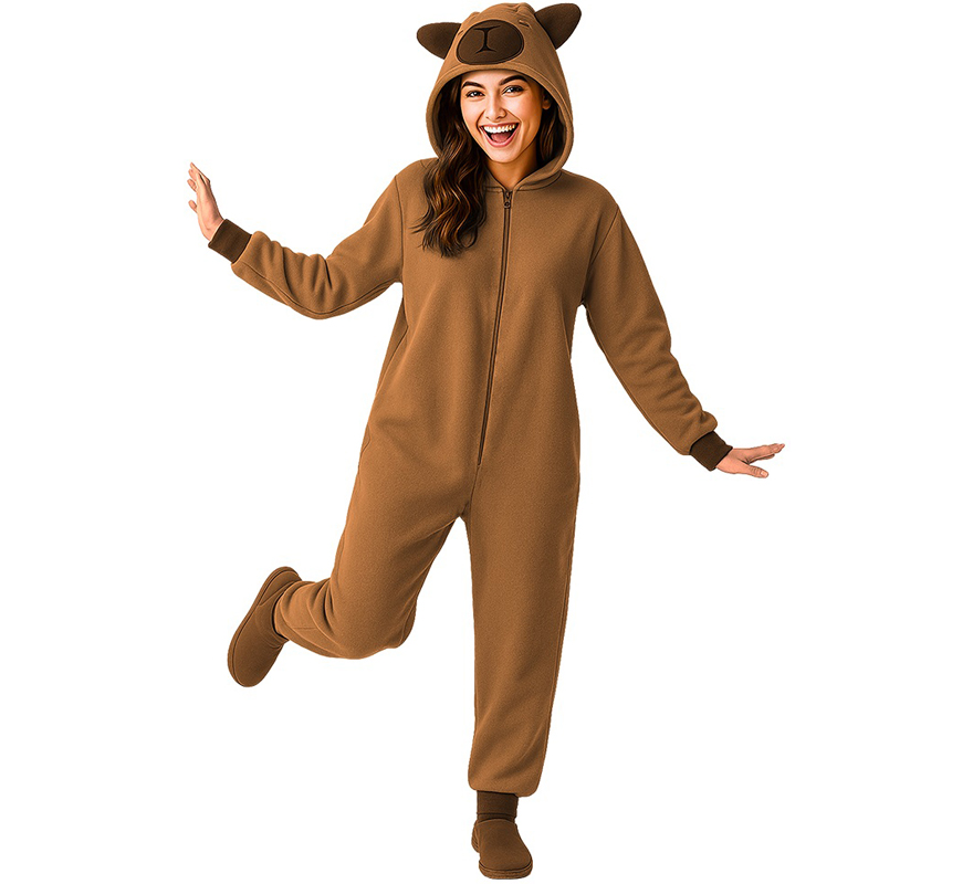 Disfraz de Capibara para adulto