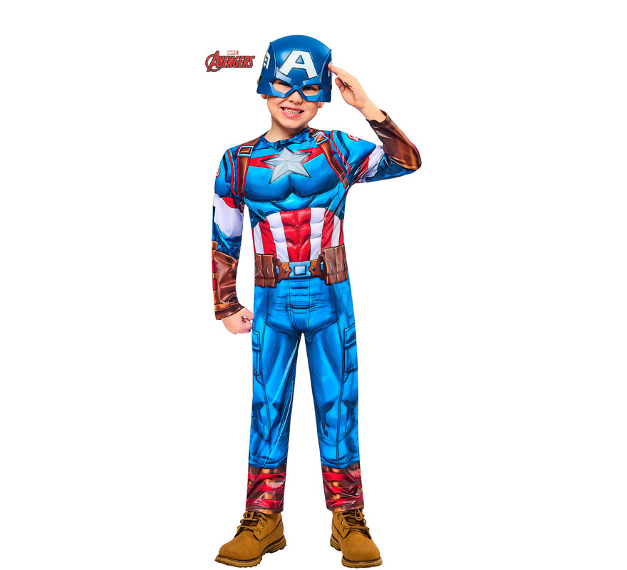 Captain America Onesie Costume for Boys