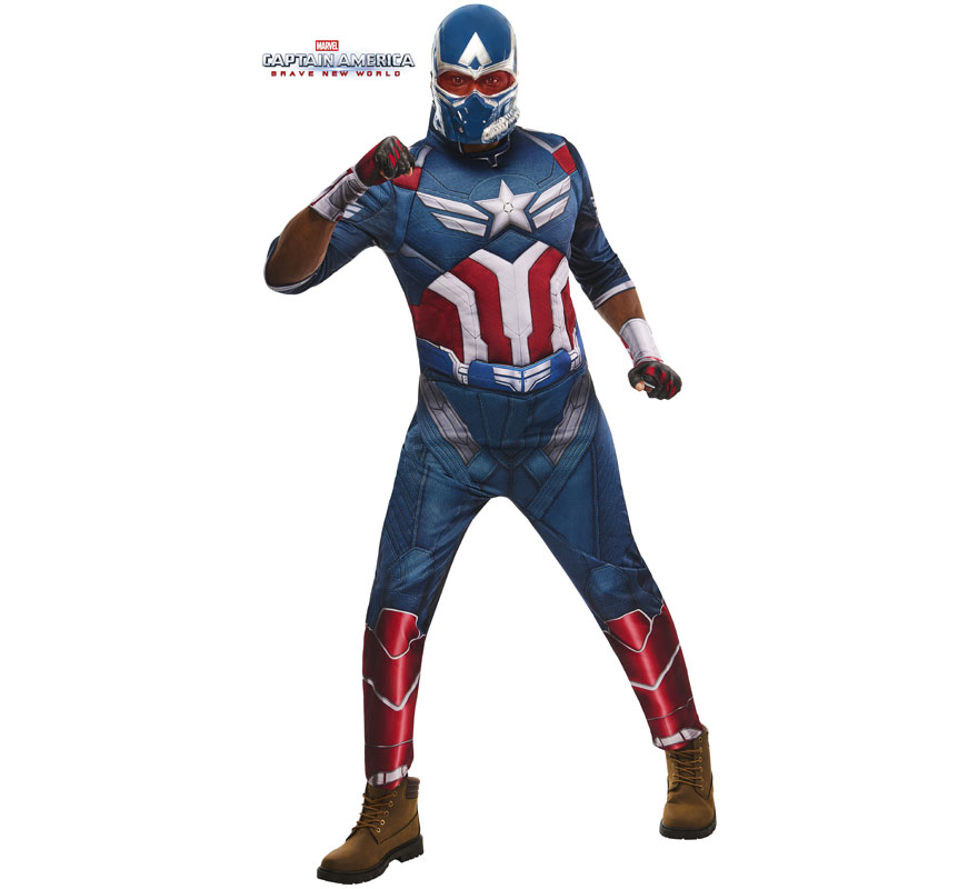 Deluxe Captain America Costume for Men