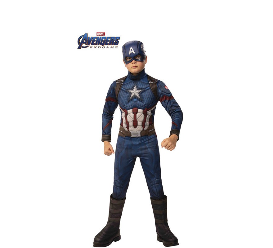 Disfraz de Capitán América? Endgame con Escudo para niño