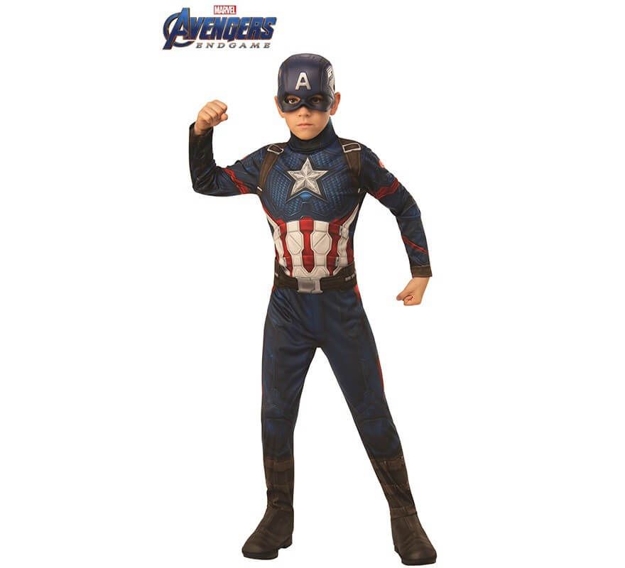 pureza Artesano prima Disfraz de Capitán América Vengadores: Endgame para niño