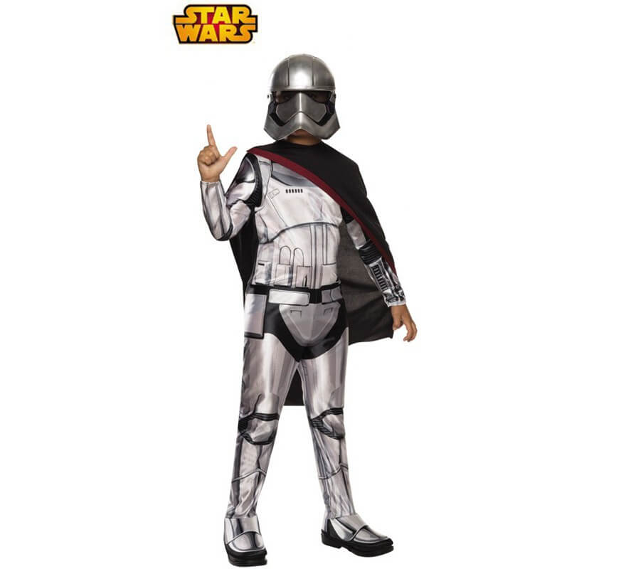 Disfraz de Capitán Phasma deluxe de Star Wars VII para niños