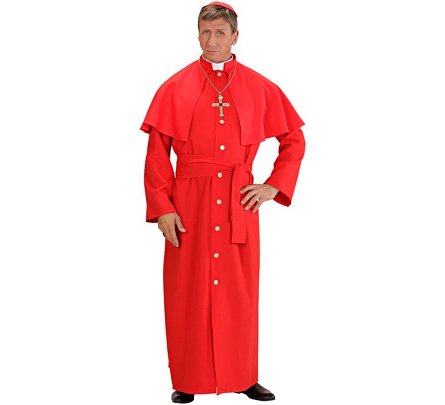 Red Cardinal Costume for Men