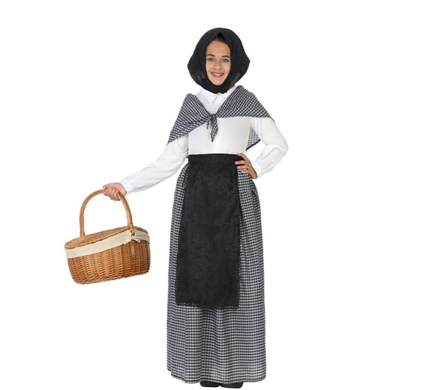 Classic Chestnut Old Lady Costume for Girl