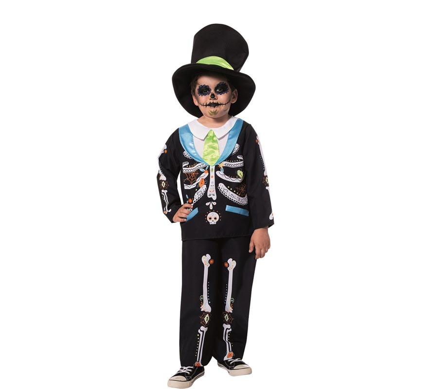 Catr�n Pancho costume with elegant hat for children