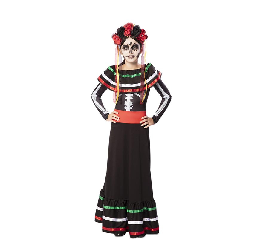 Catrina costume for girls