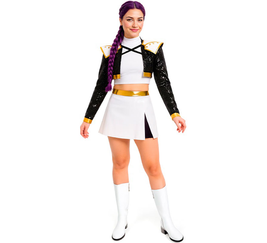 Disfraz de Cazadora K-Pop Premium para mujer