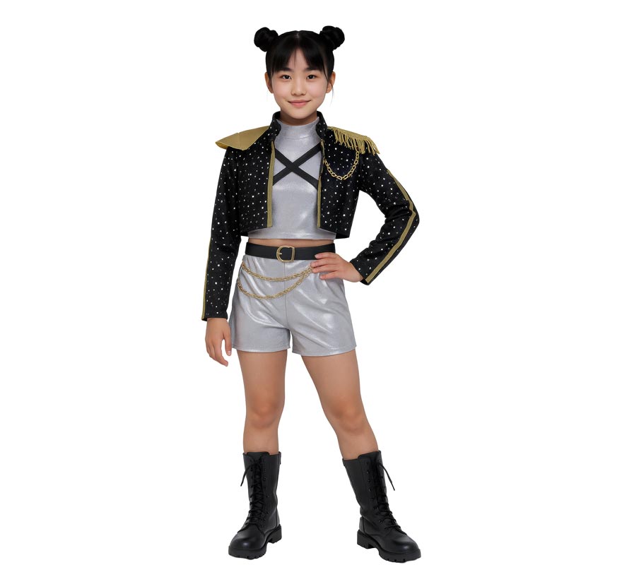 Disfraz de Cazadora K-Pop Premium para mujer