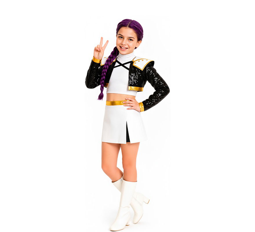 Disfraz de Cazadora K-Pop Premium para niña