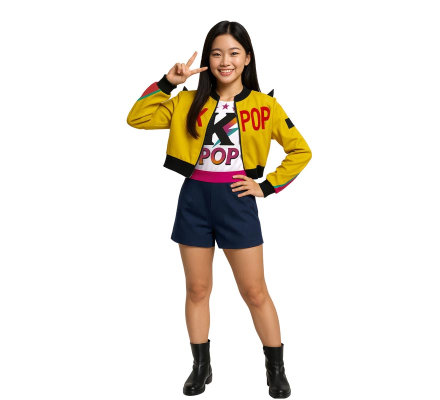 Disfraz de Cazadora K-Pop Rumi para mujer