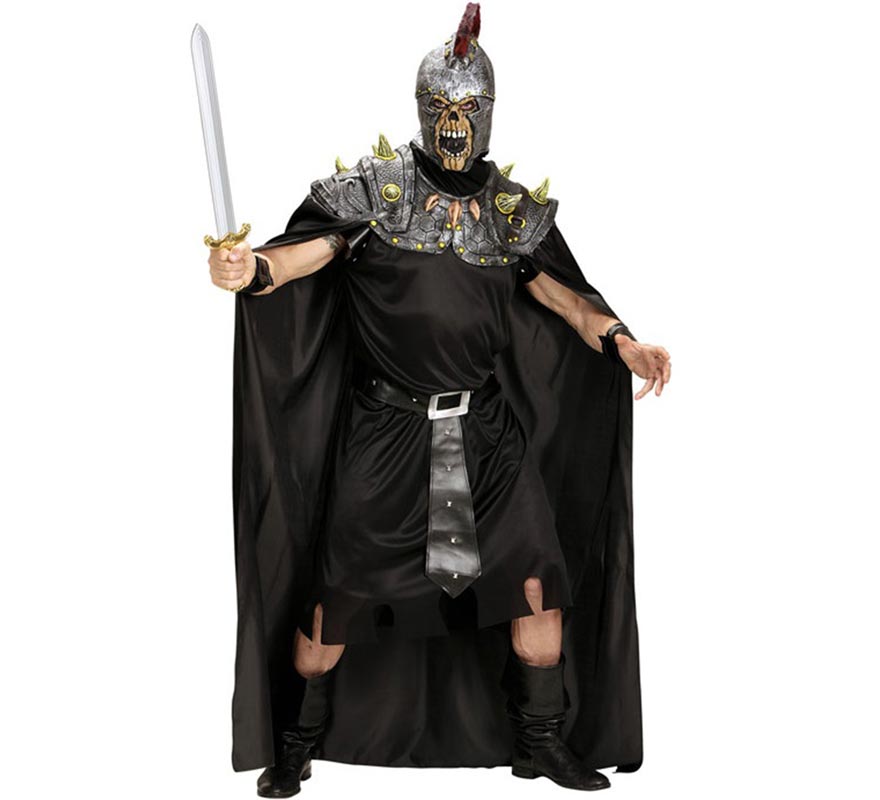 Men's Roman Centurion Skeleton Costume