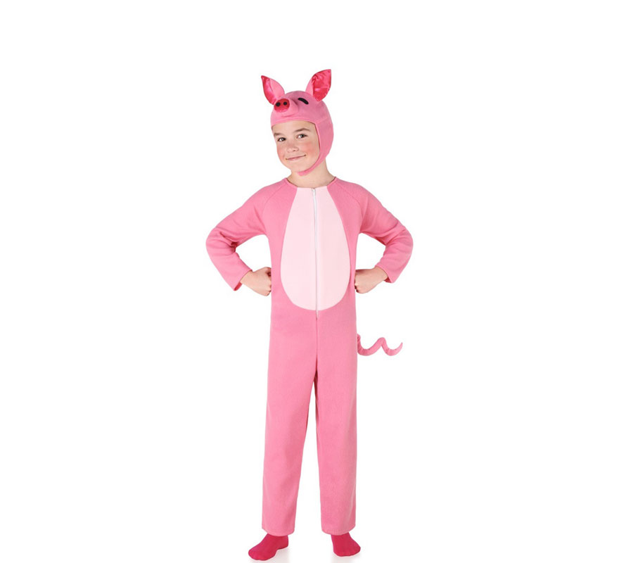 Costume da maialino rosa per bambino