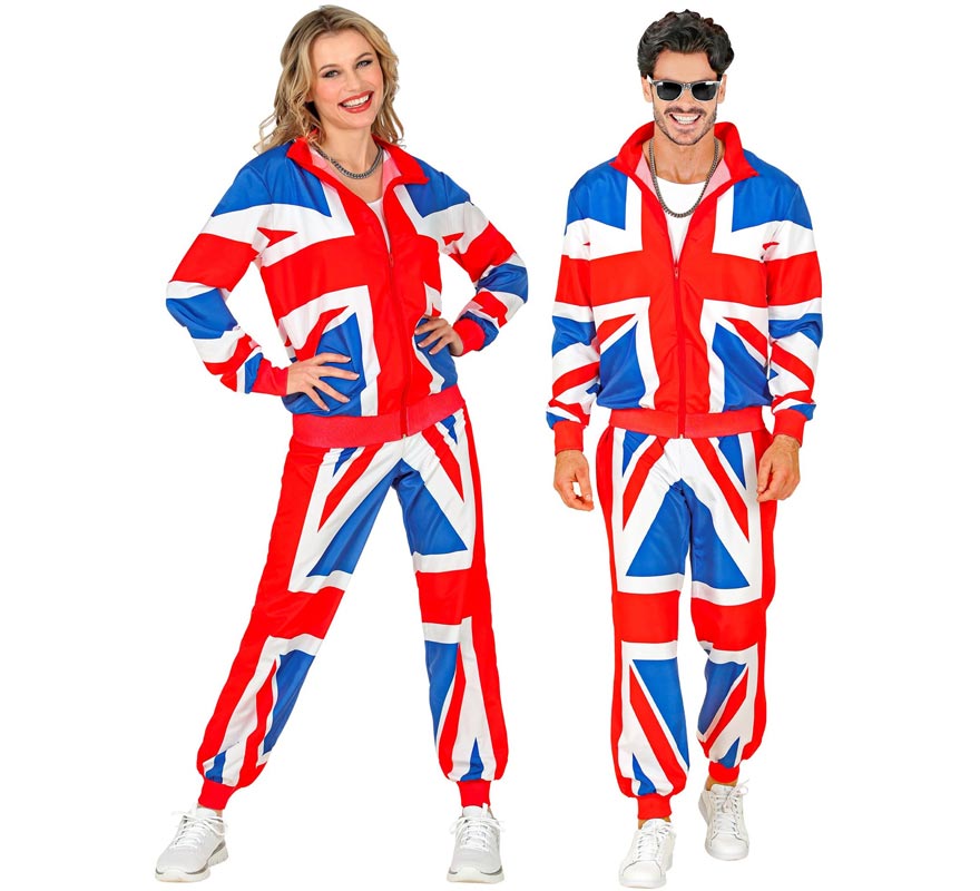 Party Fashion UK Neon Adult Tracksuit Costume