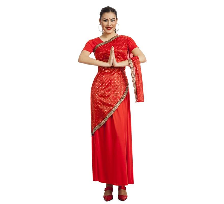 Disfraz hindu bollywood adulto mujer