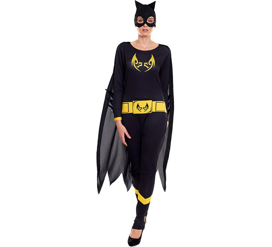 Costume da supereroe - Nero/Batgirl - BAMBINO