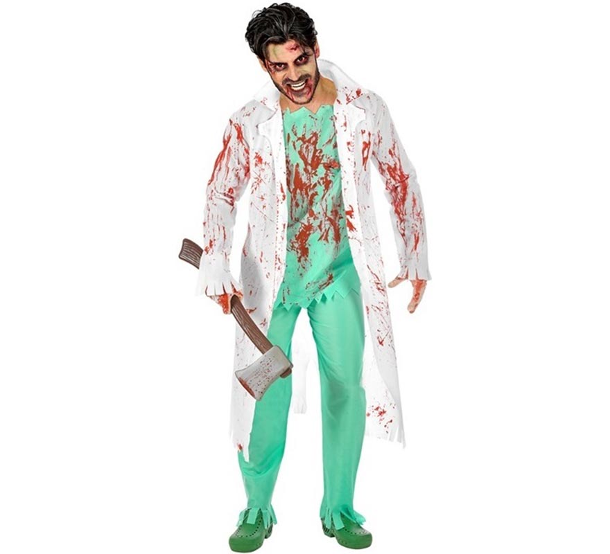 Zombie Surgeon Costume for Adults