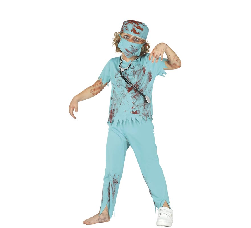 Zombie Surgeon Costume for Kids