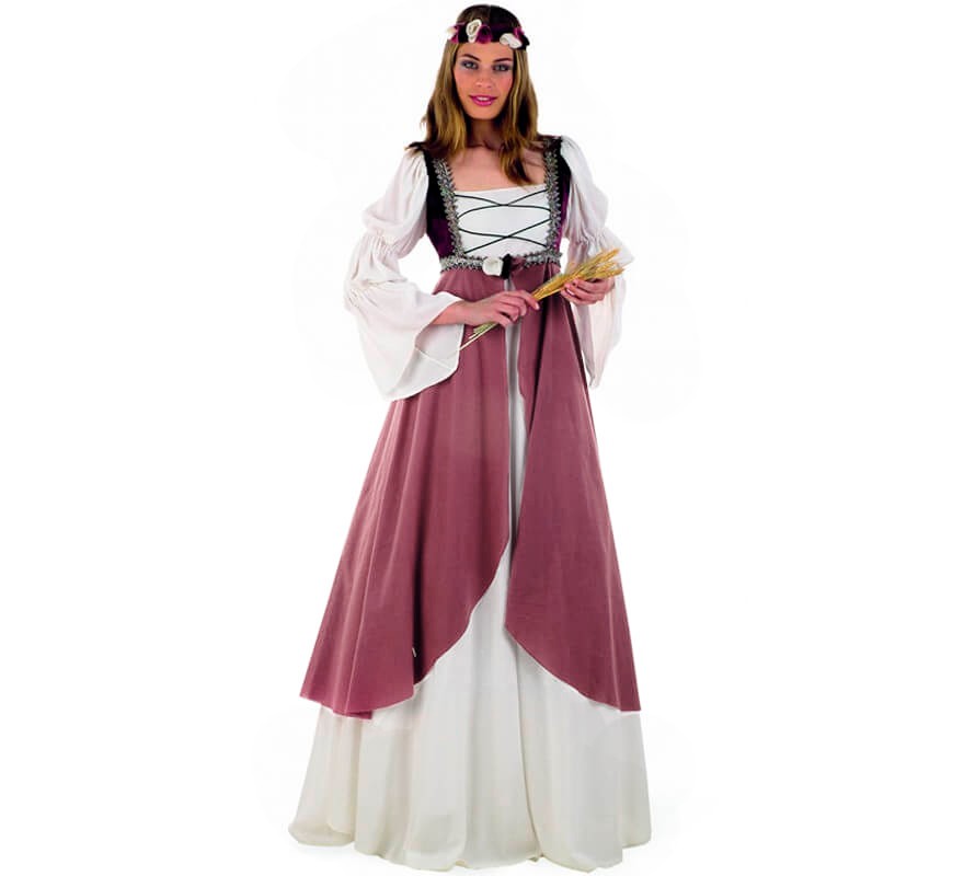 Disfraz de Clarisa Medieval para mujer