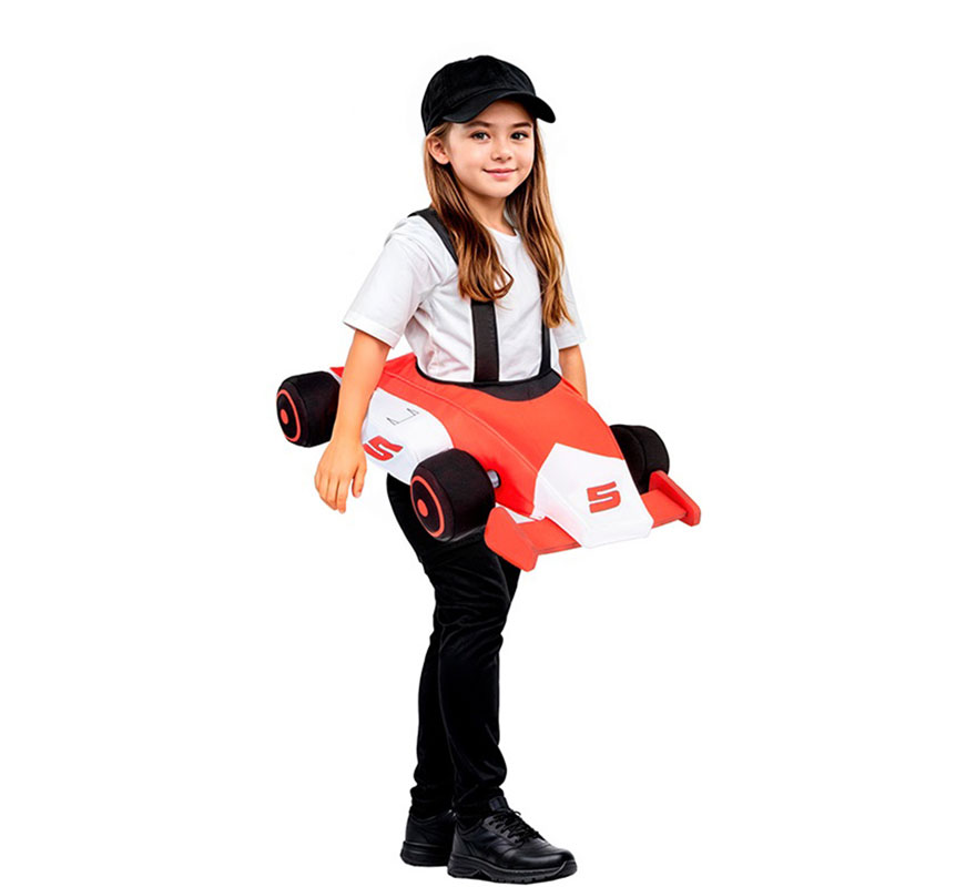 Formula 1 car costume for kids