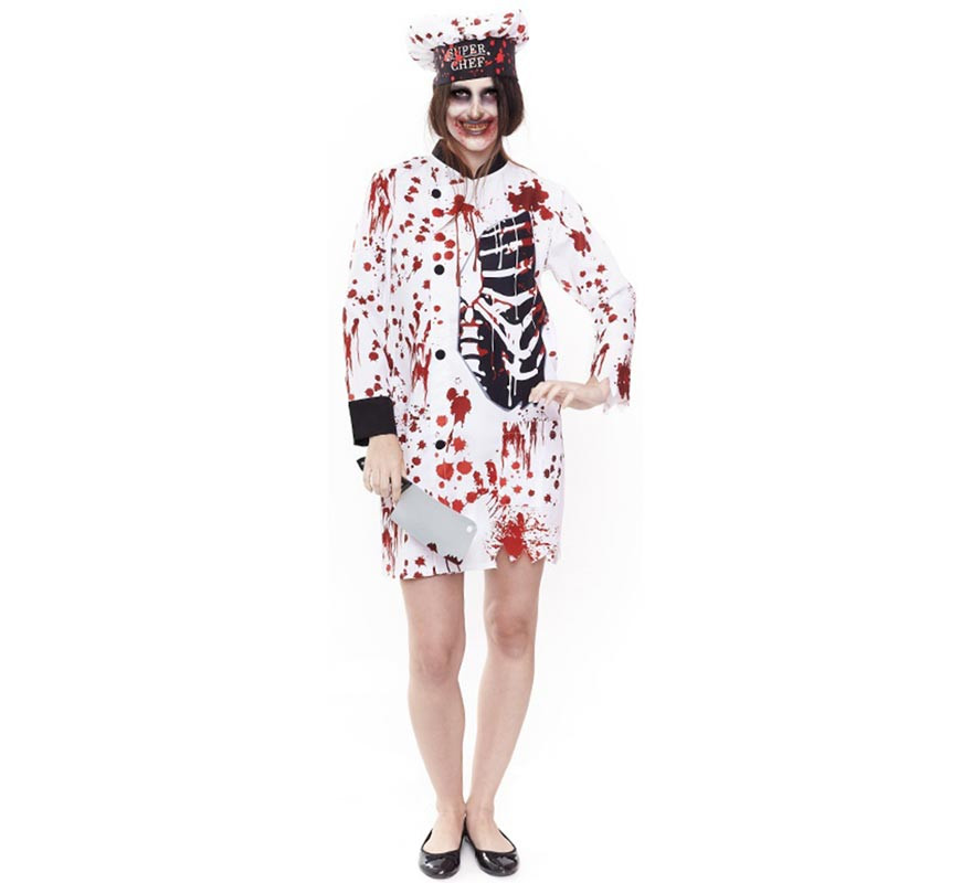 Zombie Cook Costume for Women