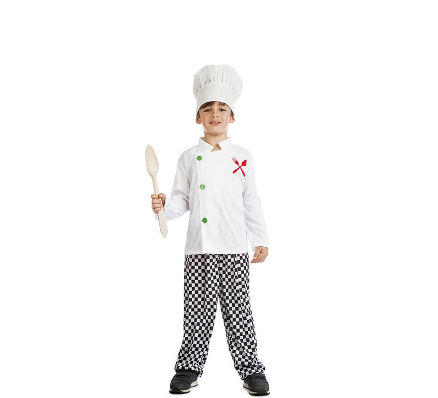 Ventilar odio Diez Disfraz de Cocinero para niño