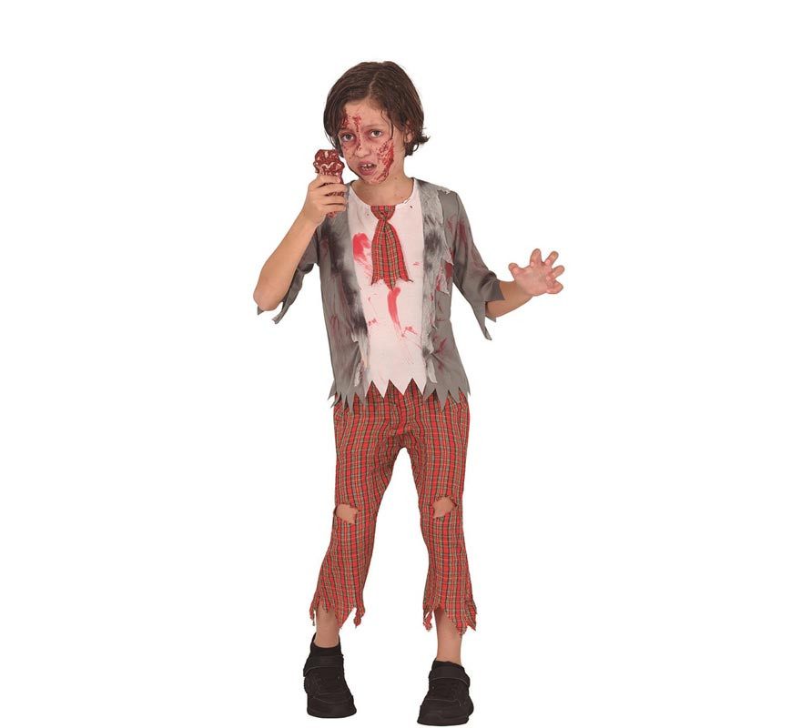 Zombie Schoolboy Costume for Boys