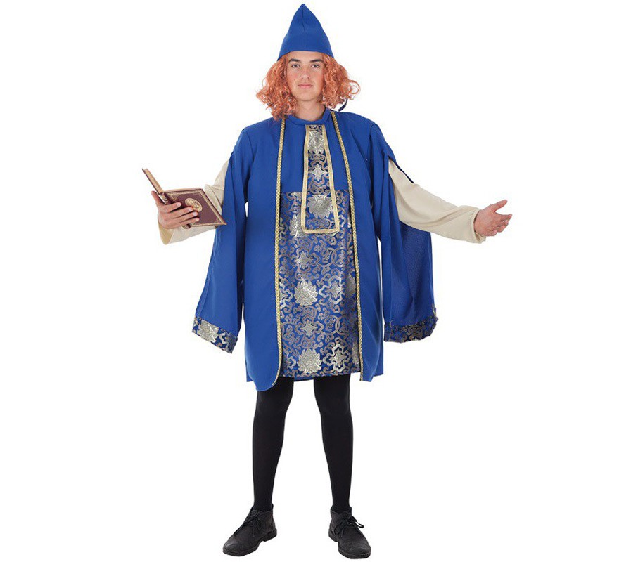 Disfraz de Conde Castilgrande medieval para hombre