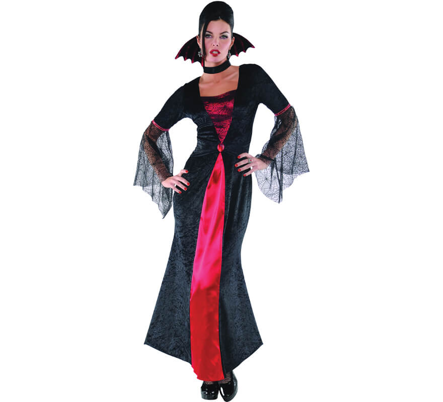 Disfraz de Condesa Vampira para mujer para Halloween
