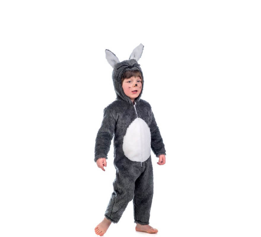 Deguisement De Lapin Gris Pour Enfants Et Bebe