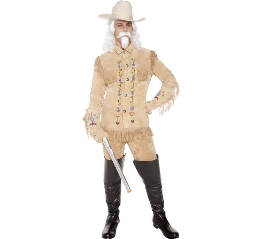 Disfraz de Cowboy Buffalo Bill para hombre talla M.