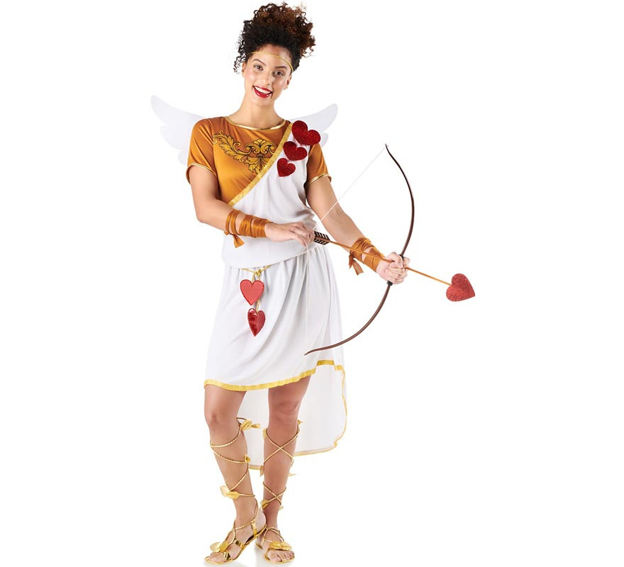Déguisement ange cupidon ou déesse grecque Aphrodite femme