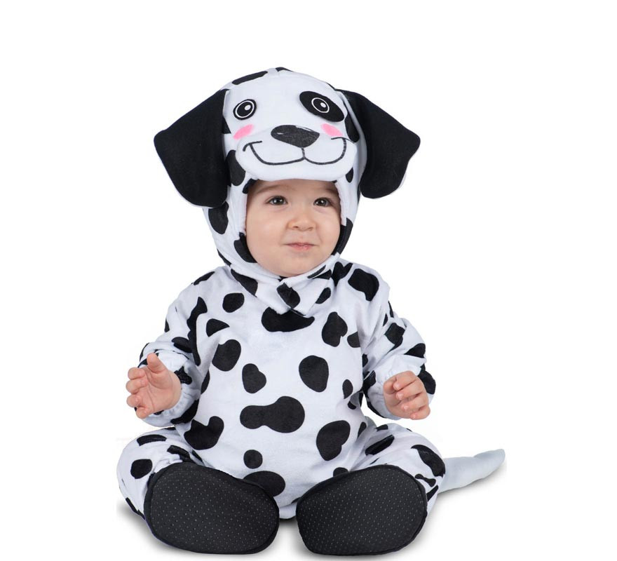 Dalmatian costume with hat and tail for babies and children